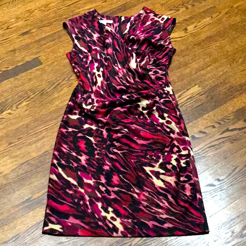 Evan Picone Wrap Style Dress
